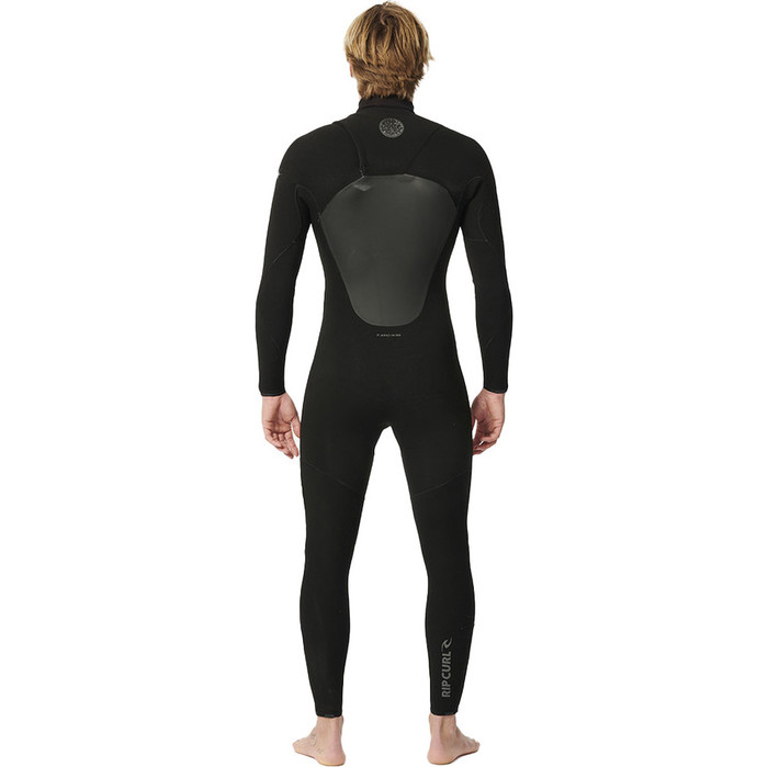 2024 Rip Curl Hombres Flashbomb 5/3mm Chest Zip Neopreno 14JMFS - Black